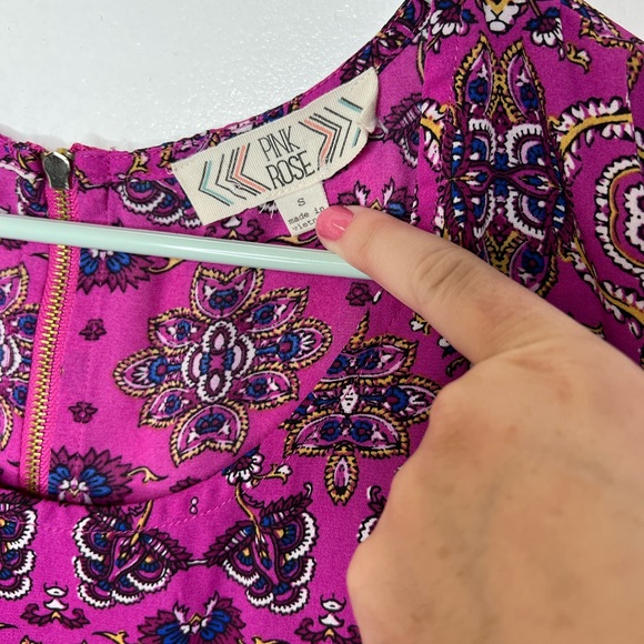 Pink Rose Top Small - Picture 3 of 6